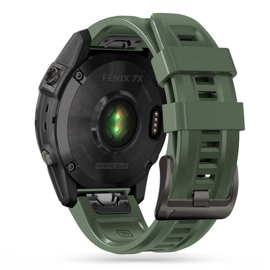 TECH-PROTECT ICONBAND GARMIN FENIX 5 / 6 / 6 PRO / 7 kariškos žalias