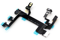 Lanksčioji jungtis skirta iPhone 5C on/off, mute, garso kontrolės ORG