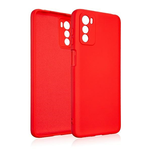 Beline Dėklas Silicone Motorola Moto G42 raudonas