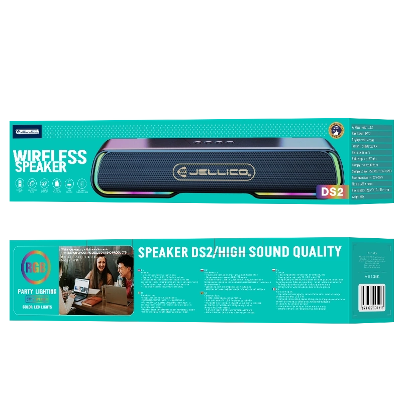 JELLICO bluetooth garsiakalbis DS2 Juodas