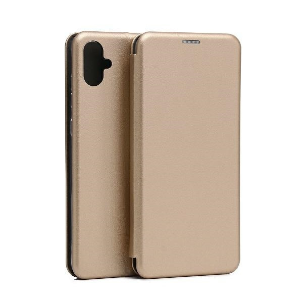 Beline Knygutės tipo dėklas Samsung A05 auksinis