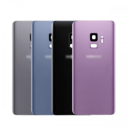 Galinis dangtelis skirtas Samsung G960 S9 / Midnight Black / (su kameros stikliuku) HQ