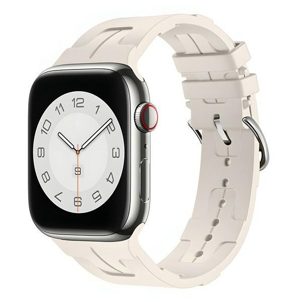 Beline dirželis Apple Watch Silicone Ultra 42/44/45/49mm smėlio box