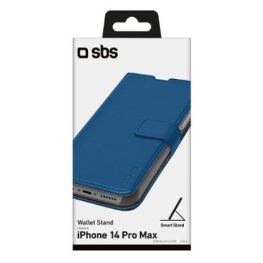 SBS Piniginės tipo dėklas knygutės tipo dizainas, skirtas iPhone 14 Pro Max