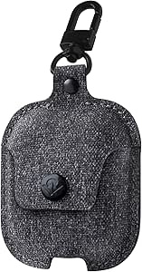 Twelve South AirSnap AirPods (twill smoke / tamsiai pilkas)