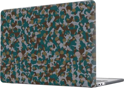 Dėklas T21-8707 Tech21 EvoArt Modern Camo MacBook Pro 13 (2020) pušies žalias