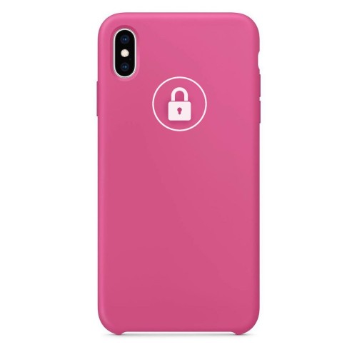 Dėklas "Silicone Case" skirtas iPhone Xs Max / Dragon Fruit / su įpakavimu