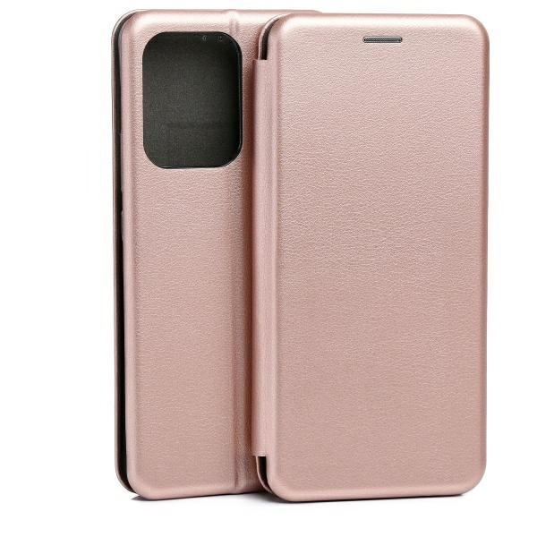 Beline Book Magnetic dėklas Oppo RENO 13 FS rožinis auksinis