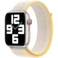 Apple Sport Loop Moonlight/rožinis 44mm / 45mm / 46mm / 49mm korpusams - universalus dydis, originali plomba, MPLE3ZM/A
