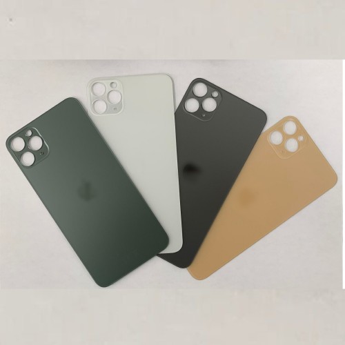Galinis dangtelis skirtas iPhone 11 Pro Max / Matte Green / (Bigger camera hole version) / OEM