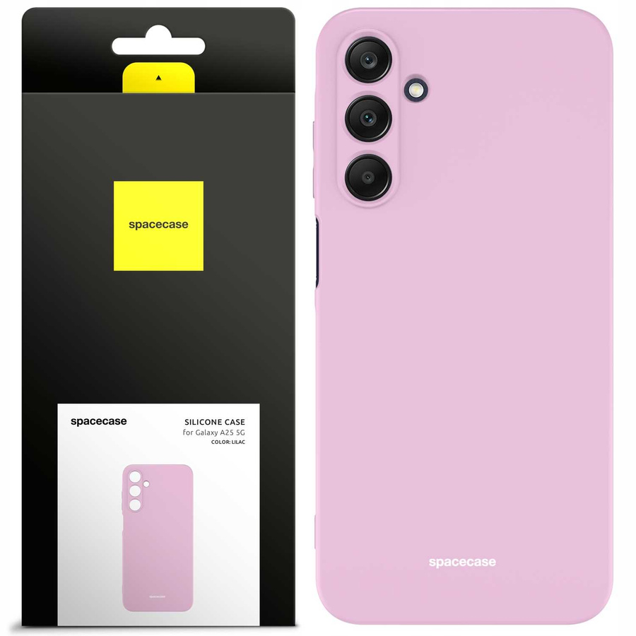 Spacecase Dėklas Silicone Case Galaxy A25 5G alyvinė