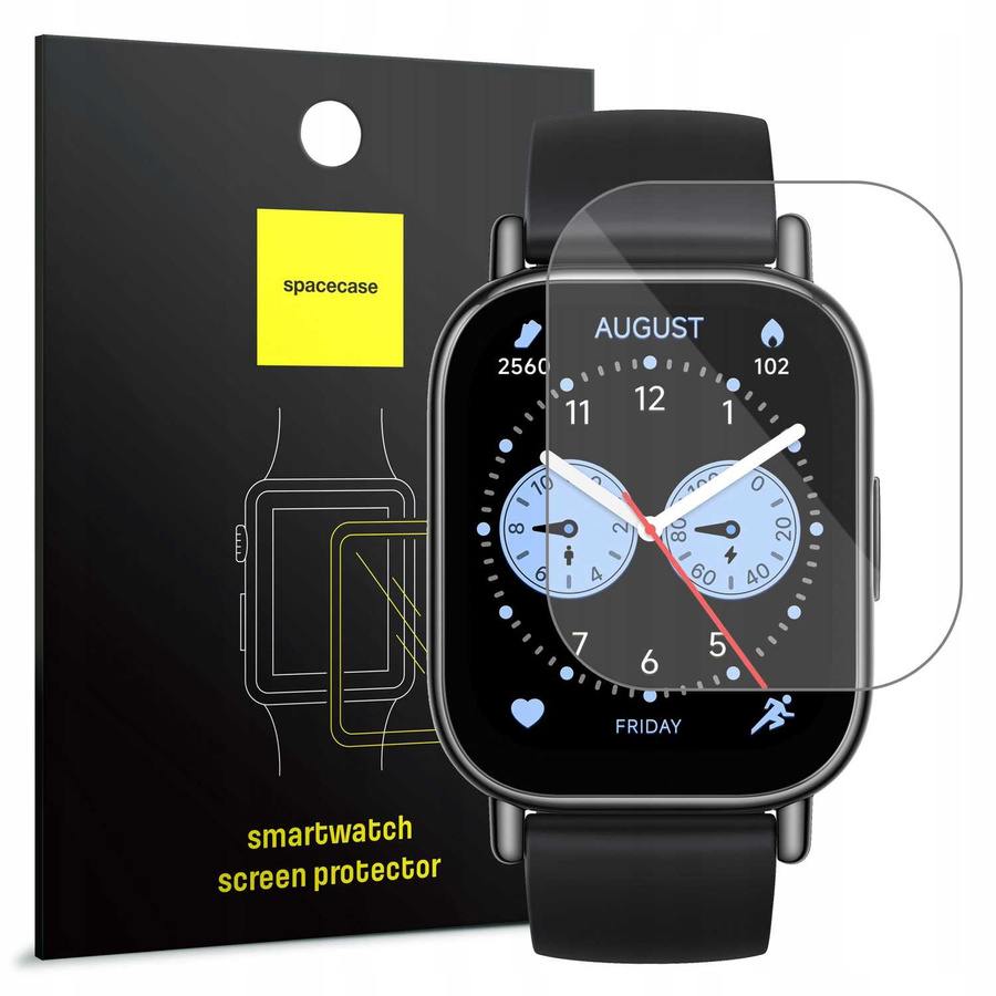 Spacecase Grūdintas stiklas SW Glass 2.5D Xiaomi Redmi Watch 5 Lite