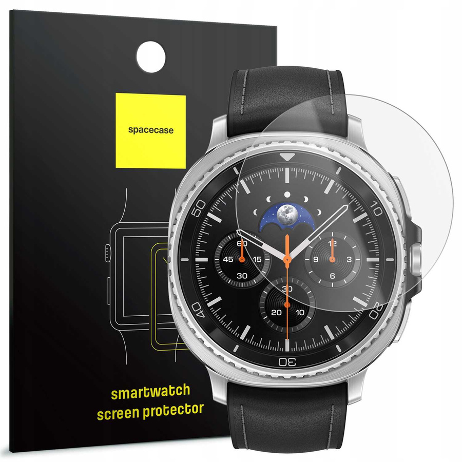 Spacecase Grūdintas stiklas SW Glass 2.5D Galaxy Watch 8 Classic