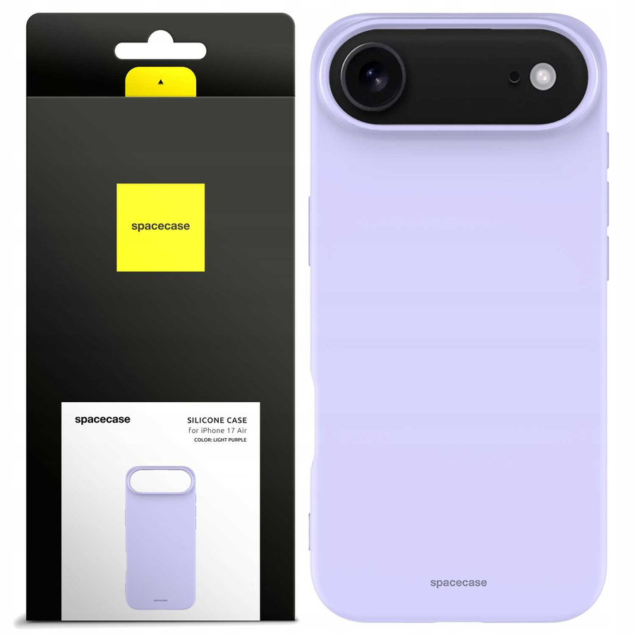 Spacecase Silikoninis dėklas 3.0 iPhone 17 Air šviesiai violetinis