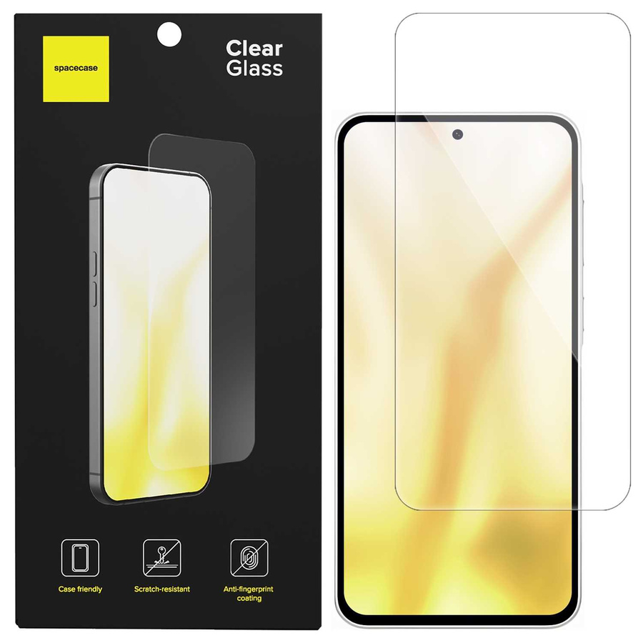 Spacecase Grūdintas stiklas Clear Glass 2.5D Galaxy A56 5G