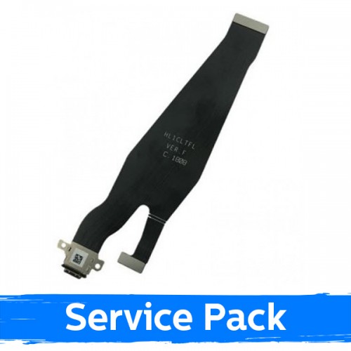 Krovimo lizdas skirtas Huawei P20 su lanksčiąja jungtimi / plata 100% originalus (Service Pack)