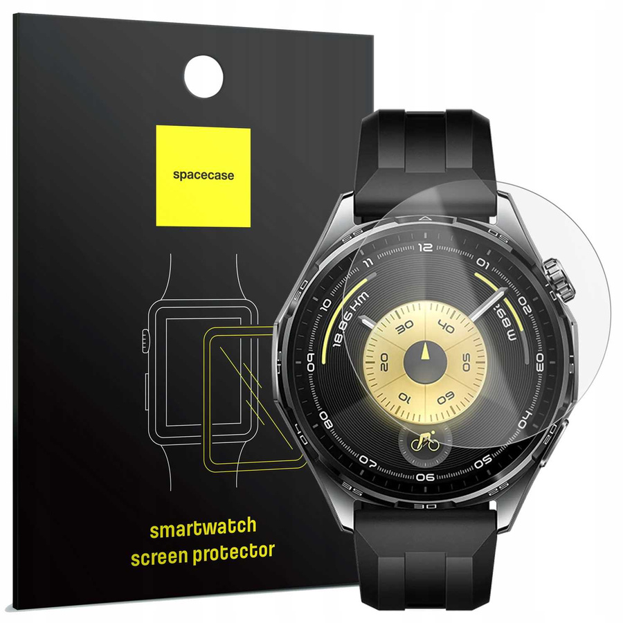 Spacecase Grūdintas stiklas SW Glass 2.5D Huawei Watch GT6 46mm
