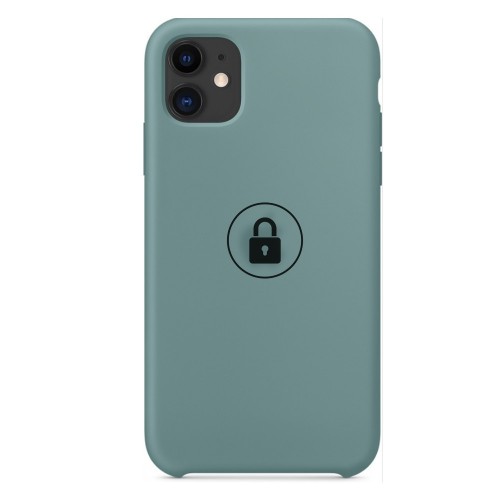 Dėklas "Silicone Case" skirtas iPhone 11 Pro Max / Cactus / su įpakavimu