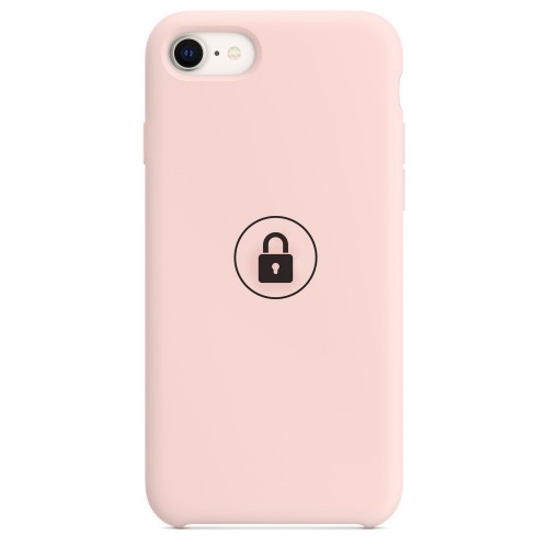 Dėklas "Silicone Case" skirtas iPhone SE 2020 / Pink Sand / su įpakavimu