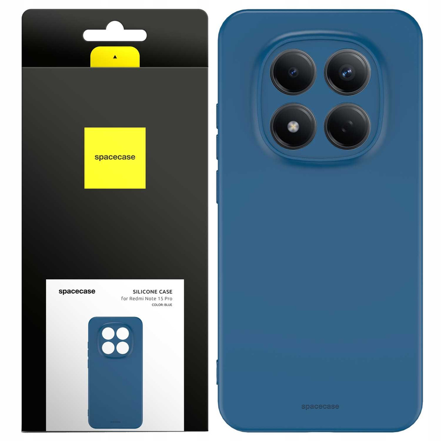Spacecase silikoninis dėklas 3.0 RM Note 15 Pro 5G mėlynas