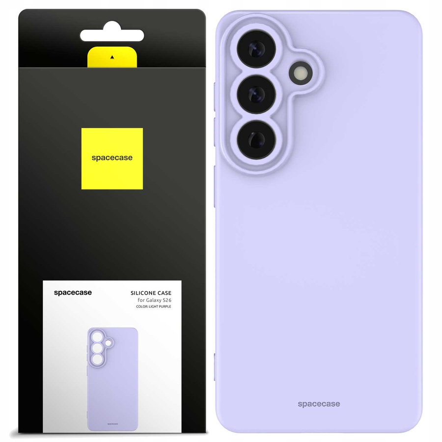 Spacecase silikoninis dėklas 3.0 Galaxy S26 šviesiai violetinis
