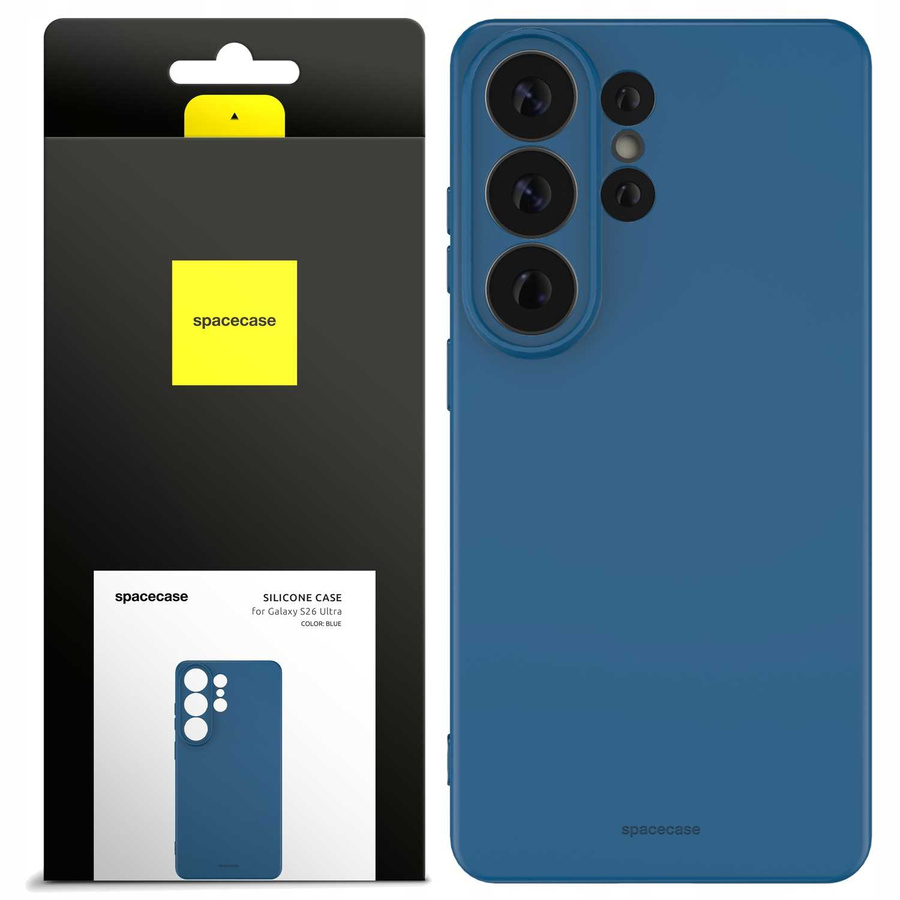 Spacecase silikoninis dėklas 3.0 Galaxy S26 Ultra mėlynas