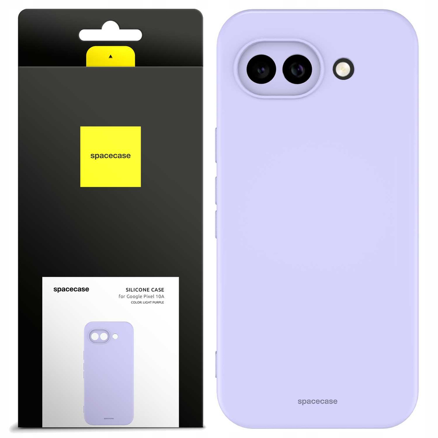 Spacecase silikoninis dėklas 3.0 Google Pixel 10A šviesiai violetinis