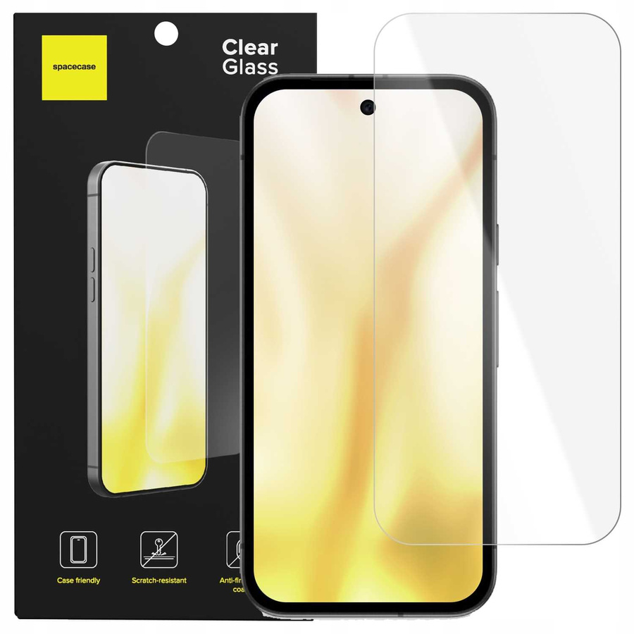 Spacecase apsauginis stiklas Glass Clear Google Pixel 10A