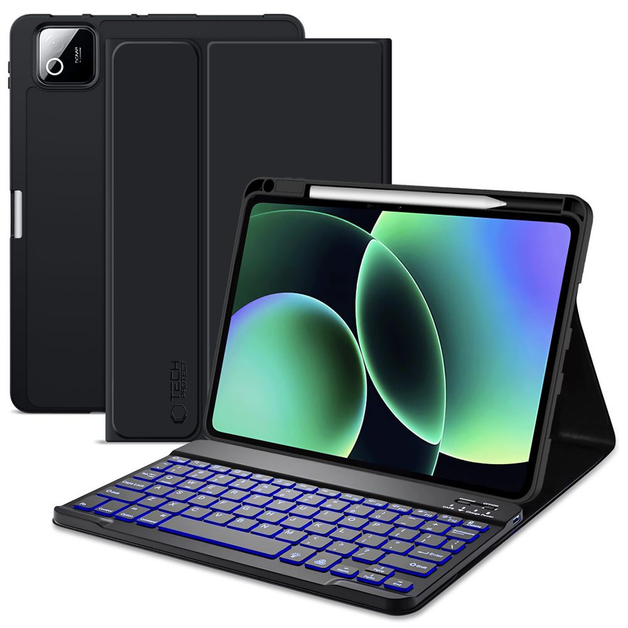 TECH-PROTECT SC PEN + KEYBOARD XIAOMI PAD 7 / 7 PRO / 8 / 8 PRO 11.2 juodas