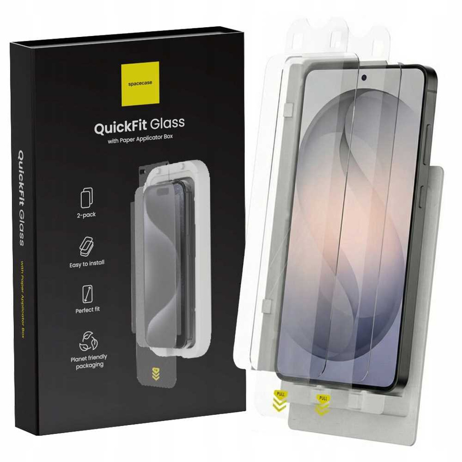 Spacecase apsauginis stiklas QuickFit Glass Galaxy S26