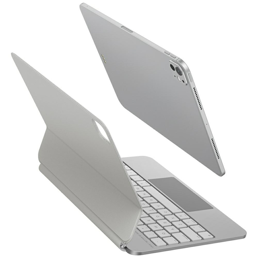 Etui UNIQ Venno Pro Magnetic Smart       z klawiaturą do iPad Pro 11" M4 2024 / M5 2025 baltas