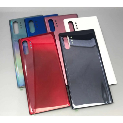 Galinis dangtelis skirtas Samsung N975 Note 10 Plus / Aura White / (su kameros stikliuku) HQ