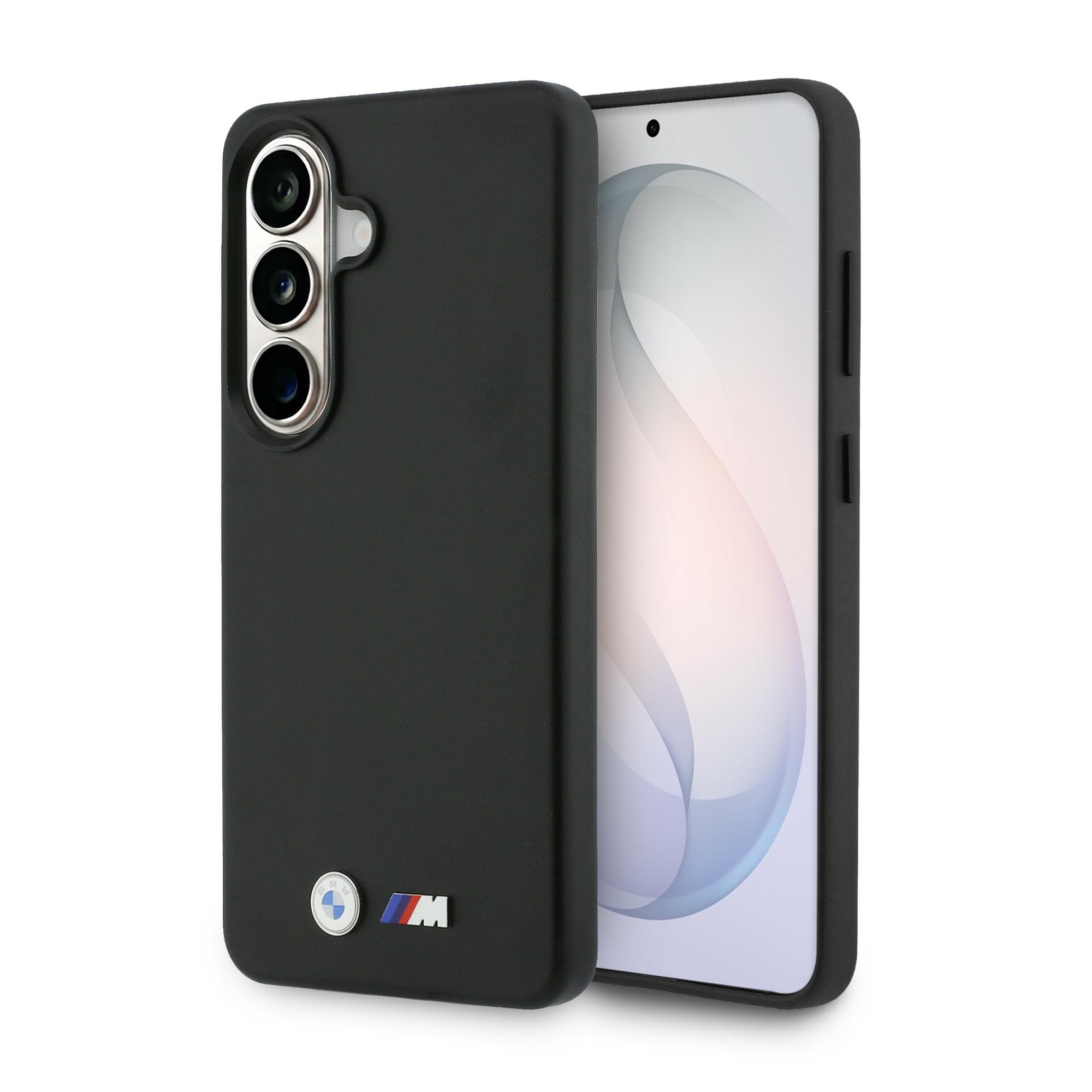 BMW M Metal Logo MagSafe dėklas Samsung Galaxy S26 - juodas