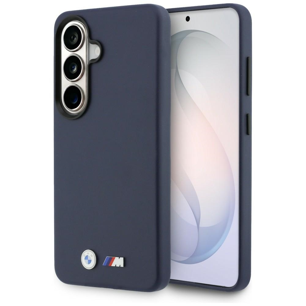 BMW M Metal Logo MagSafe dėklas Samsung Galaxy S26 - Navy mėlynas