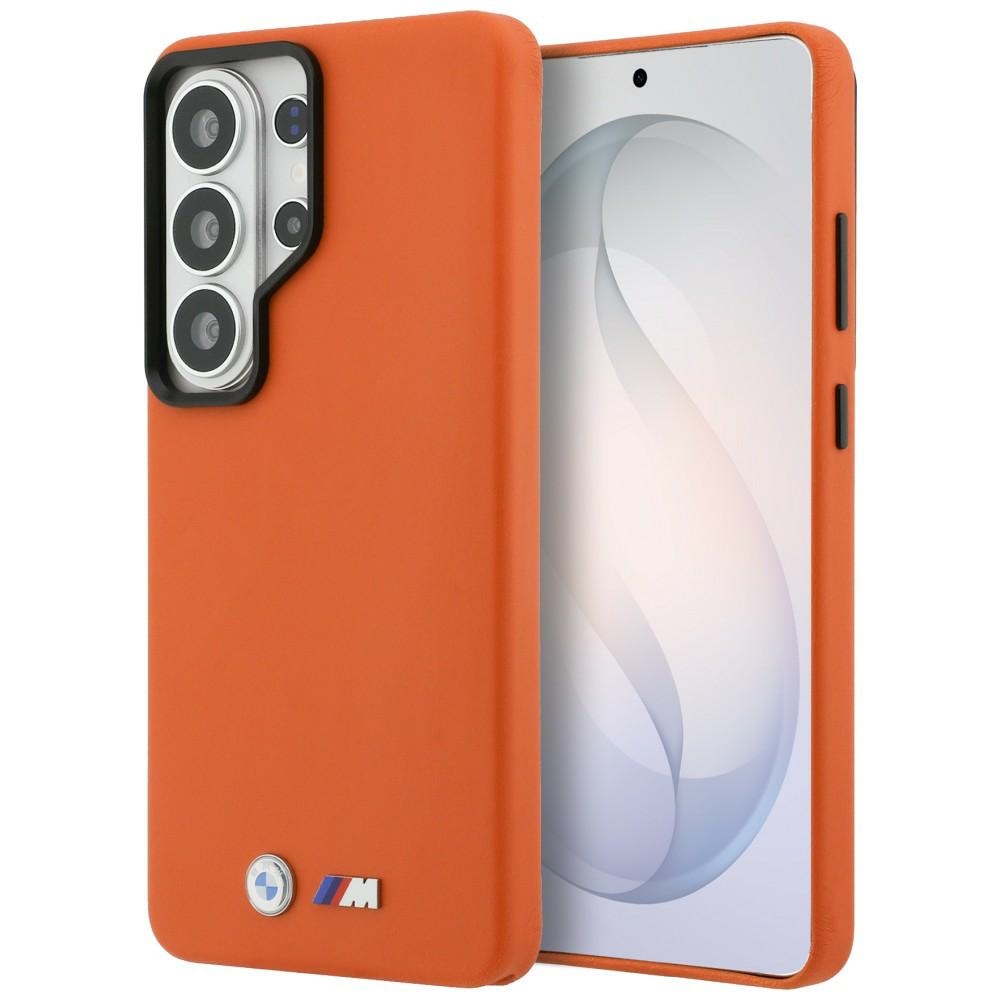 BMW M Metal Logo MagSafe dėklas Samsung Galaxy S26 Ultra - oranžinis