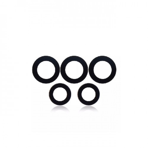 Galinės kameros stikliukas skirtas Samsung A525 A52 galinės kameros stikliukas (Komplektas 5vnt)