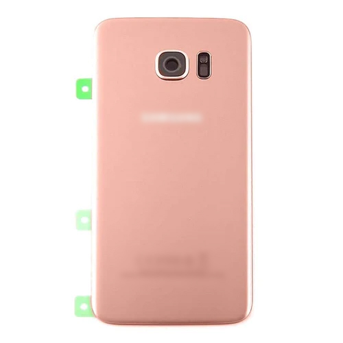Galinis dangtelis skirtas Samsung G935F S7 Edge / Rose Gold / (su kameros stikliuku) HQ