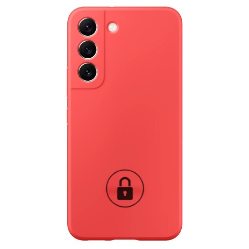 Dėklas "Silicone Cover" skirtas Samsung G973 S10 / Red / su įpakavimu