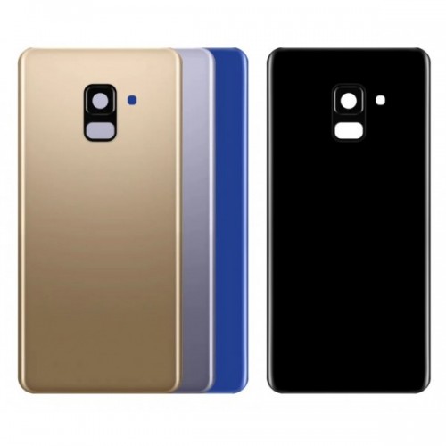 Galinis dangtelis skirtas Samsung A530 2018 A8 mėlynas (su kameros stikliuku) HQ