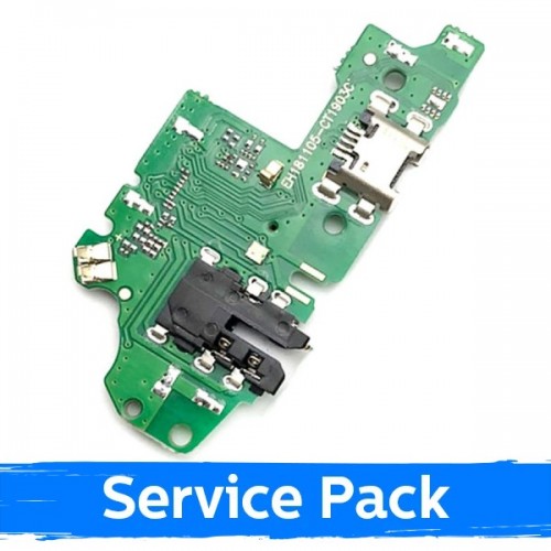 Krovimo lizdas skirtas Huawei P Smart Plus su lanksčiąja jungtimi / plata originalus (Service Pack)