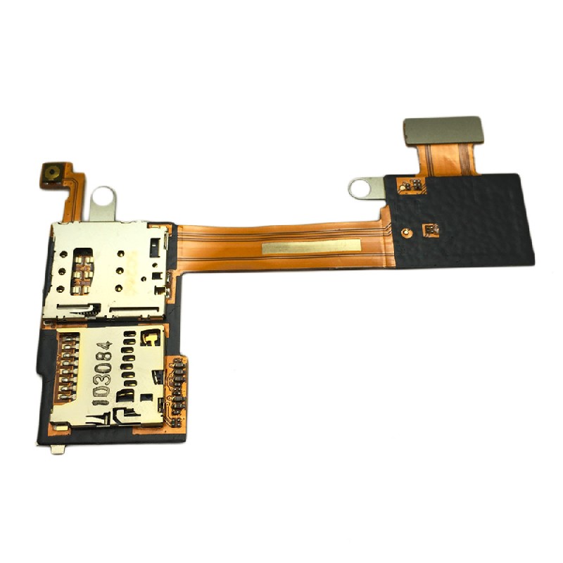 Lanksčioji jungtis Sony D2303/D2303/S50h Xperia M2 SIM ir microSD kortelei ORG