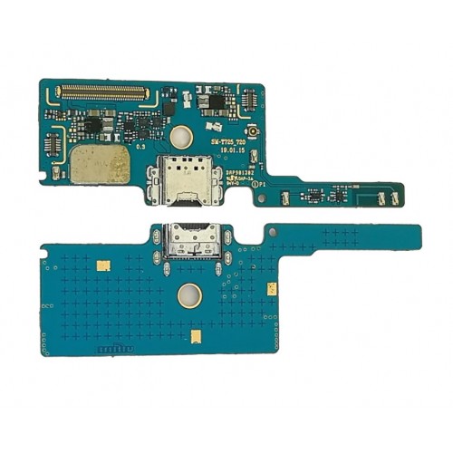 Krovimo lizdas skirtas Samsung T725 / T720 Tab S5e su lanksčiąja jungtimi / plata OEM