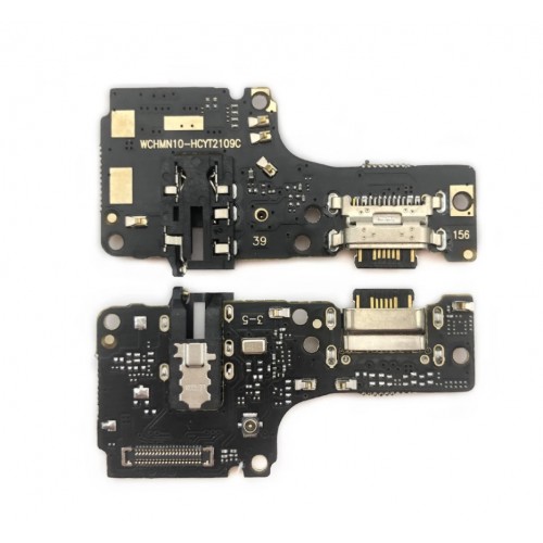 Krovimo lizdas skirtas Xiaomi Redmi Note 10 4G / Redmi Note 10S / Poco M5s su lanksčiąja jungtimi / plata OEM