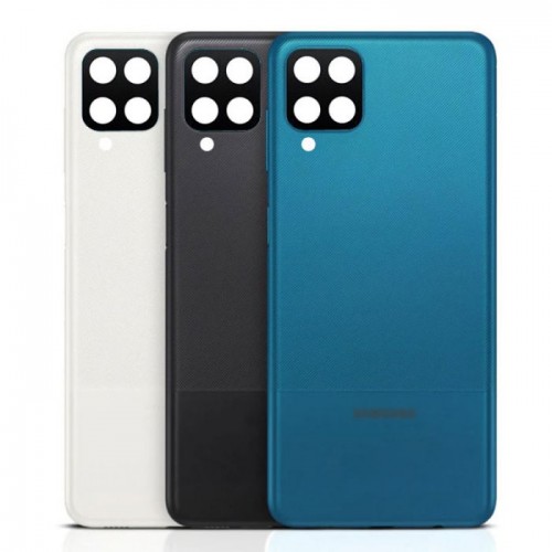 Galinis dangtelis skirtas Samsung A125 A12 / Red / (su kameros stikliuku) HQ