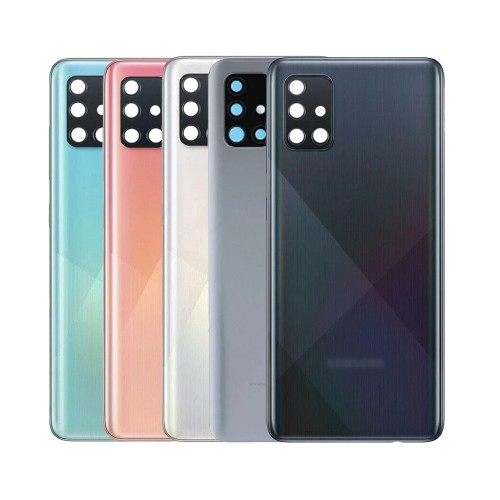 Galinis dangtelis skirtas Samsung A515 A51 / Prism Crush Blue / (su kameros stikliuku) HQ