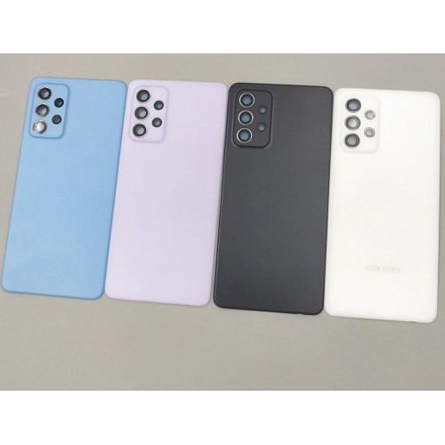 Galinis dangtelis skirtas Samsung A525 A52 / Awesome White / (su kameros stikliuku) HQ