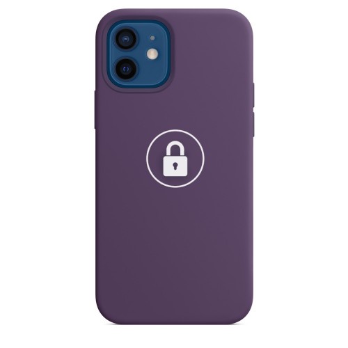 Dėklas "Silicone Case" skirtas iPhone 12 Pro Max / Amethyst / su įpakavimu
