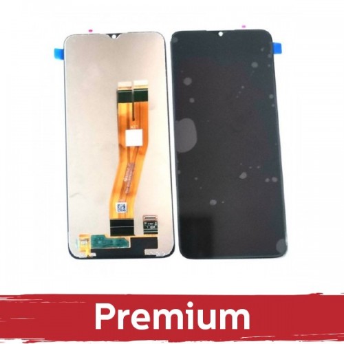 Ekranas skirtas Samsung A037G A03s juodas OEM