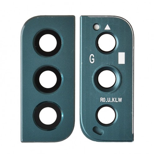 Galinės kameros stikliukas skirtas Samsung S901 S22 / S906 S22 Plus galinės kameros stikliukas / Olive /