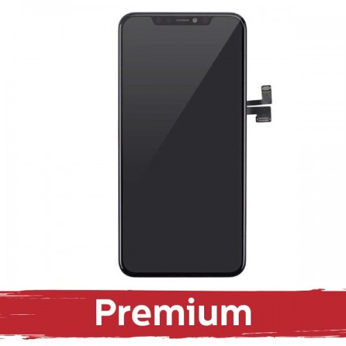 Ekranas skirtas iPhone 11 Pro Max juodas (INCELL / Premium) / *Removable IC* /